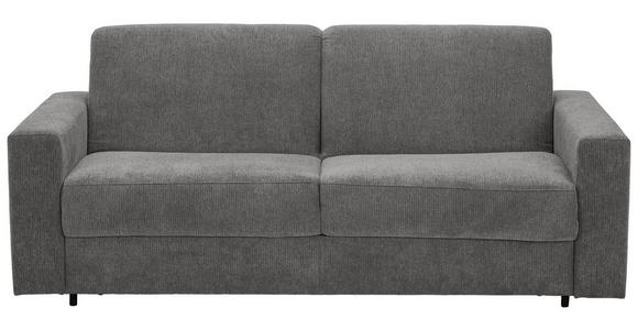 SCHLAFSOFA in Webstoff Grau  - Schwarz/Grau, KONVENTIONELL, Kunststoff/Textil (198/84/96cm) - Carryhome