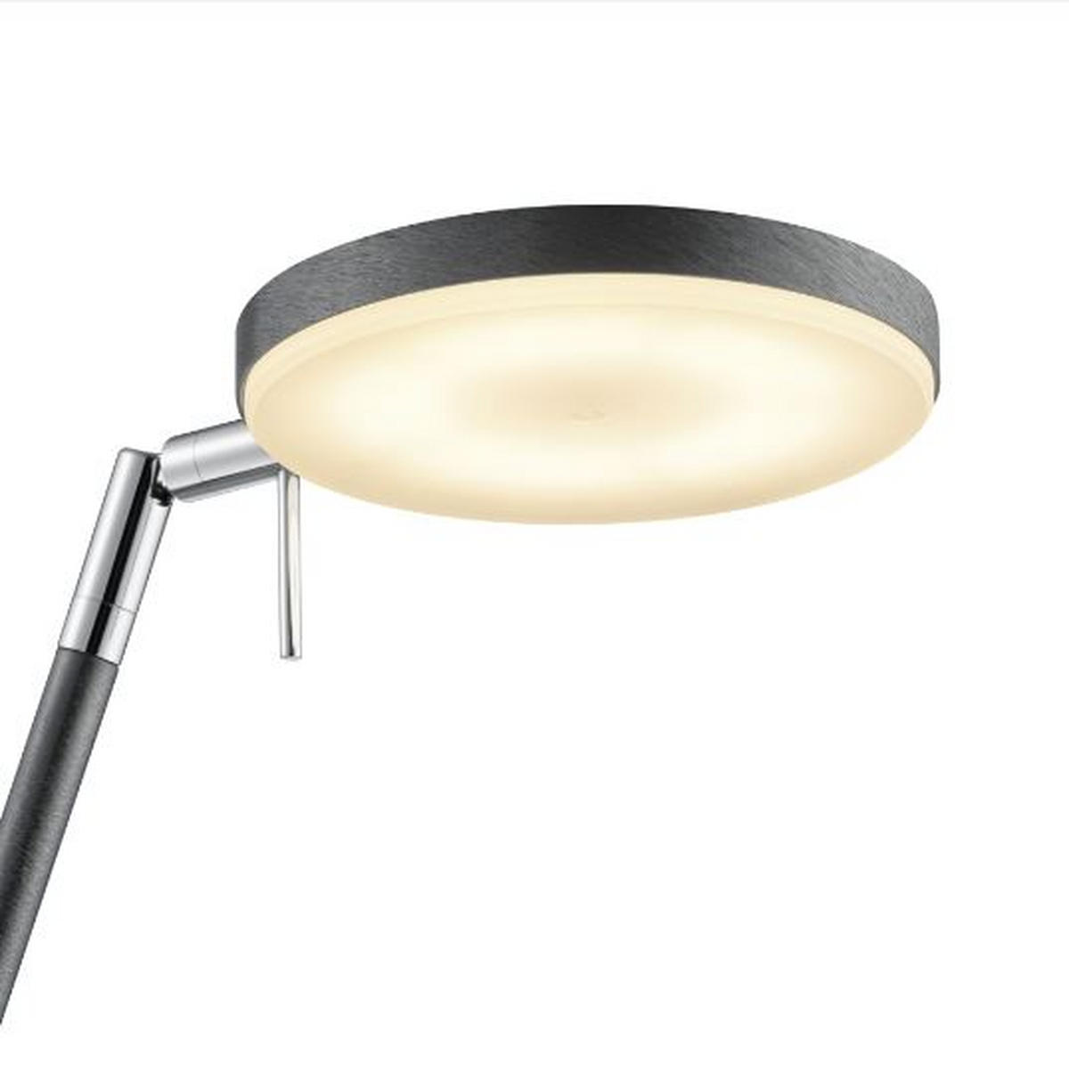 LED-STEHLEUCHTE 27/140 cm   - Anthrazit/Weiß, Design, Kunststoff/Metall (27/140cm) - Hell