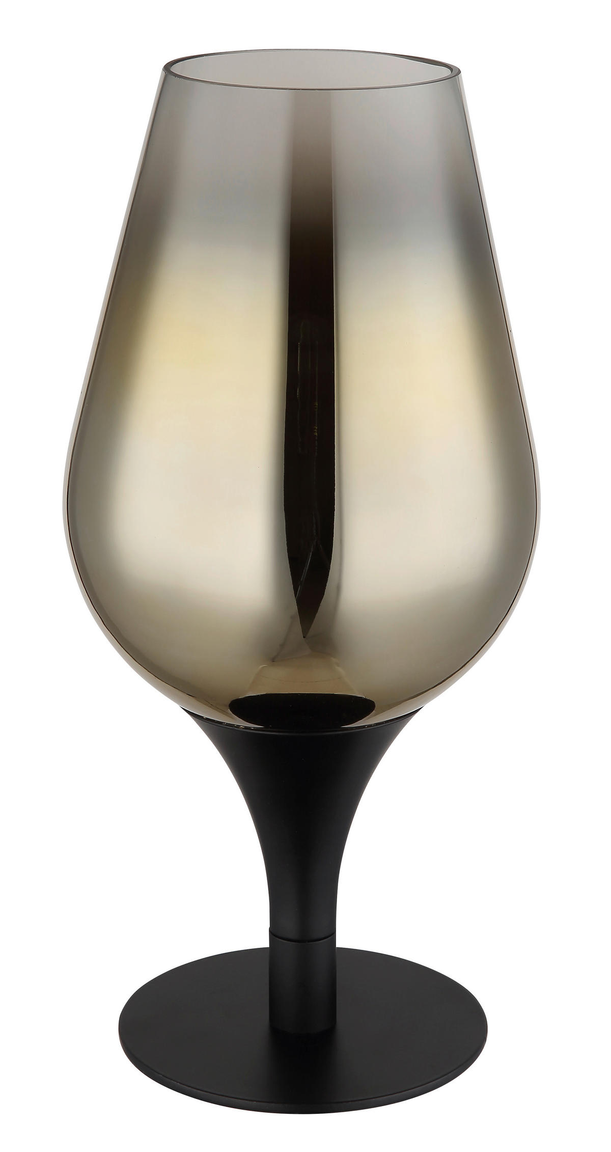 VEIOZĂ - străveziu/auriu, Konventionell, sticlă/metal (15/31cm) - Globo