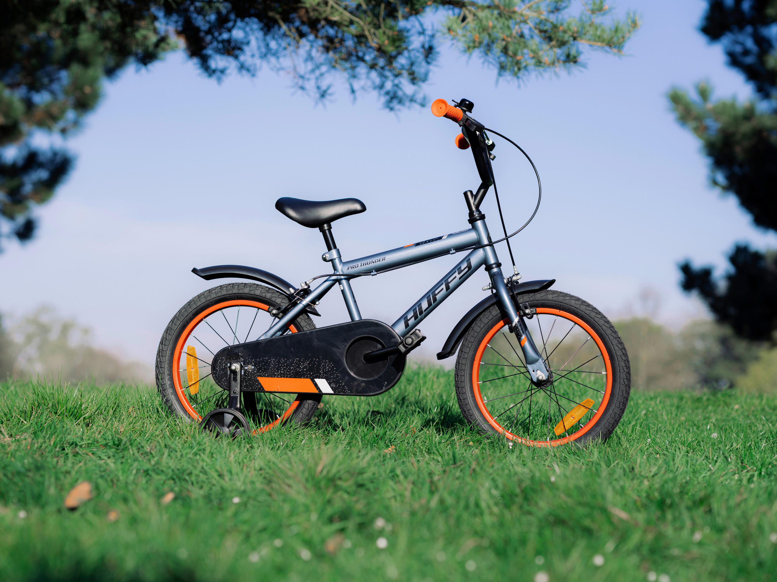 KINDERFAHRRAD 16 Zoll  - Grau, Basics, Metall (56/83.5/108.5cm)