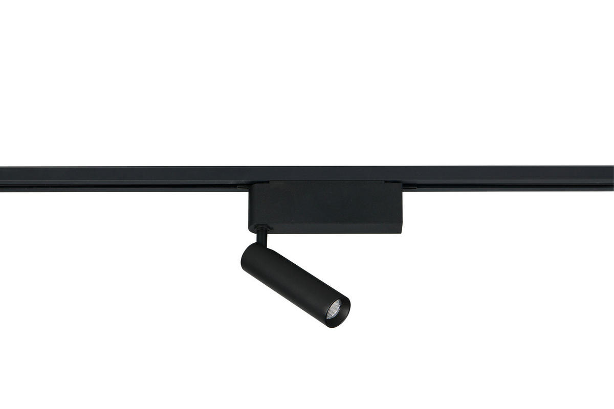 SPOTLIGHT FÖR SKENSYSTEM Ambala   - svart, Klassisk, metall (19/16,5/4cm) - Trio Leuchten