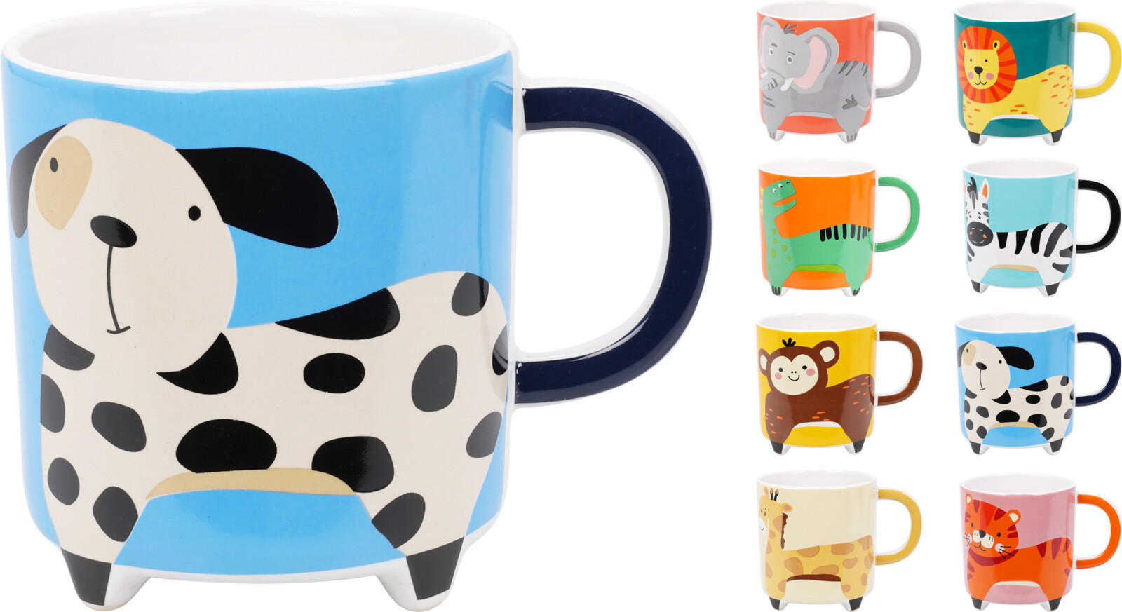 MUGG  - multicolor, Basics, keramik (330ml)