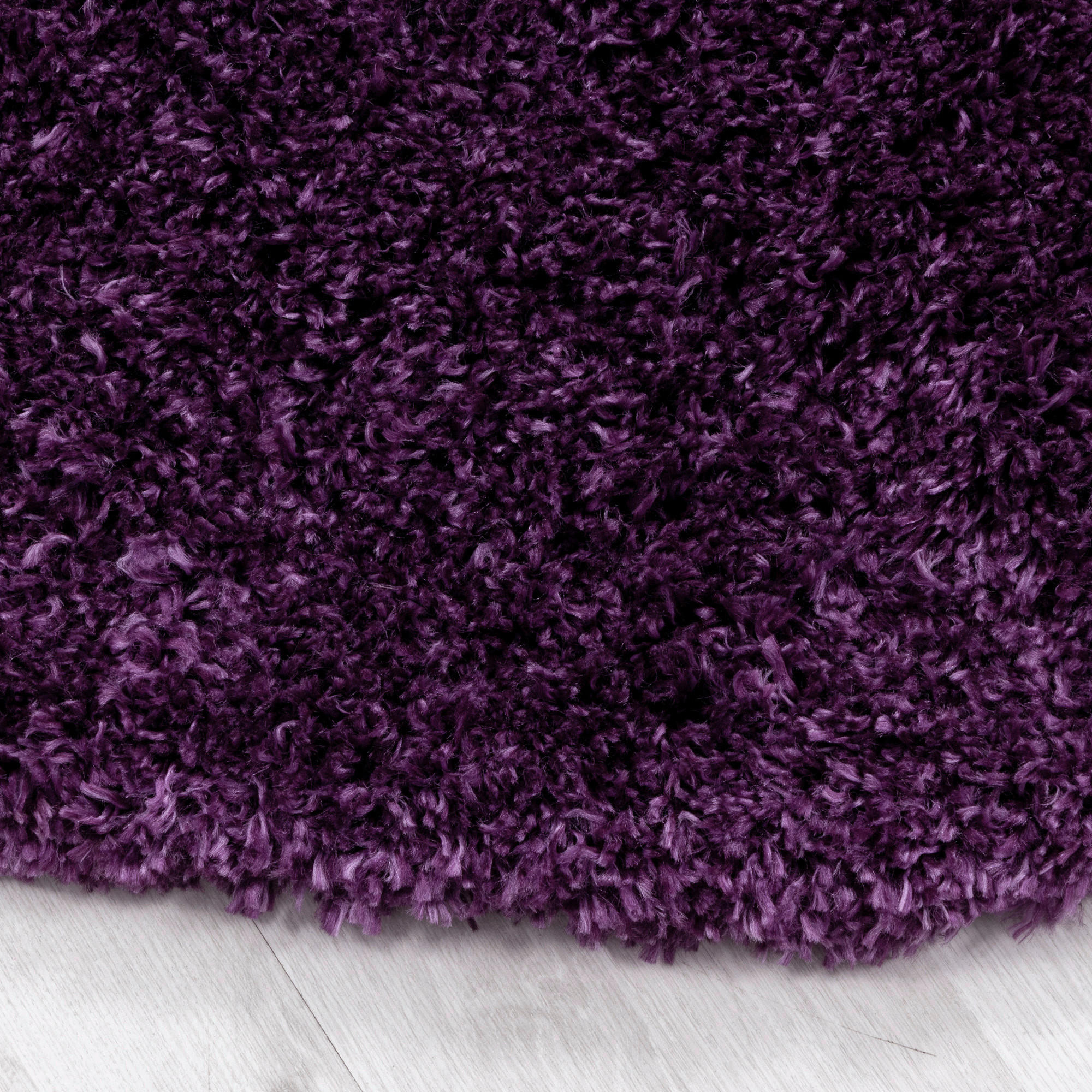 HOCHFLORTEPPICH 200 cm Fluffy 3500 Lila Lila  - Lila, Basics, Textil (200cm)