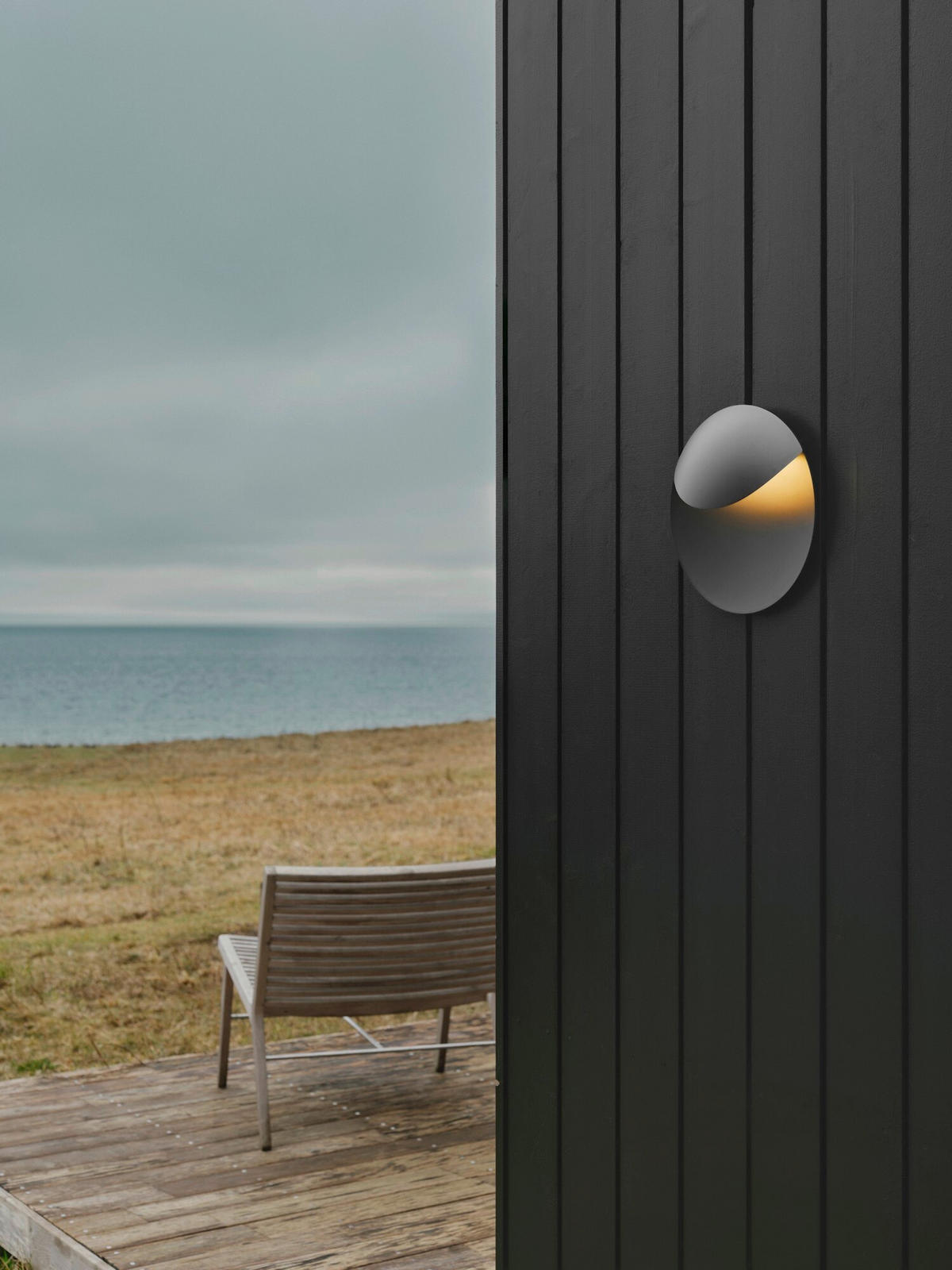 AUSSENWANDLEUCHTE Valopin 6.5 cm  - Schwarz, Design, Metall (6.5cm) - Nordlux