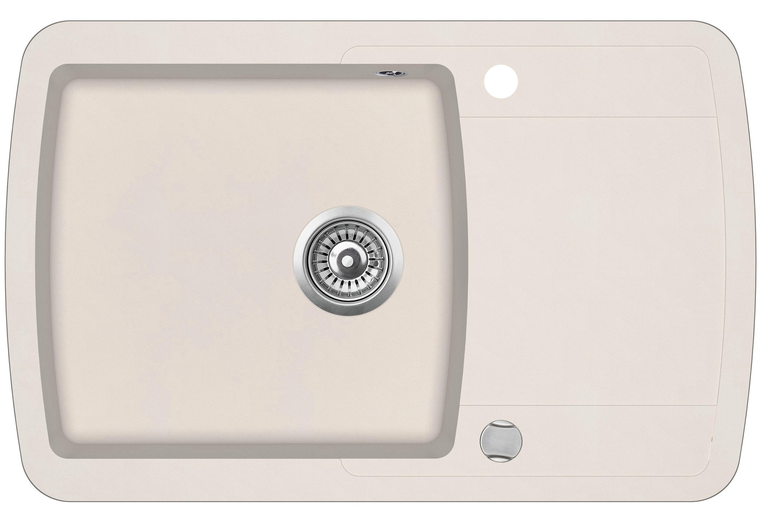 SUDOPER   78/50/20 cm         - boje šampanjca, Design, kamen (78/50/20cm)