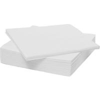 SERVIETTE  33/33 cm   - Weiss, Basics, Papier (33/33cm) - Boxxx