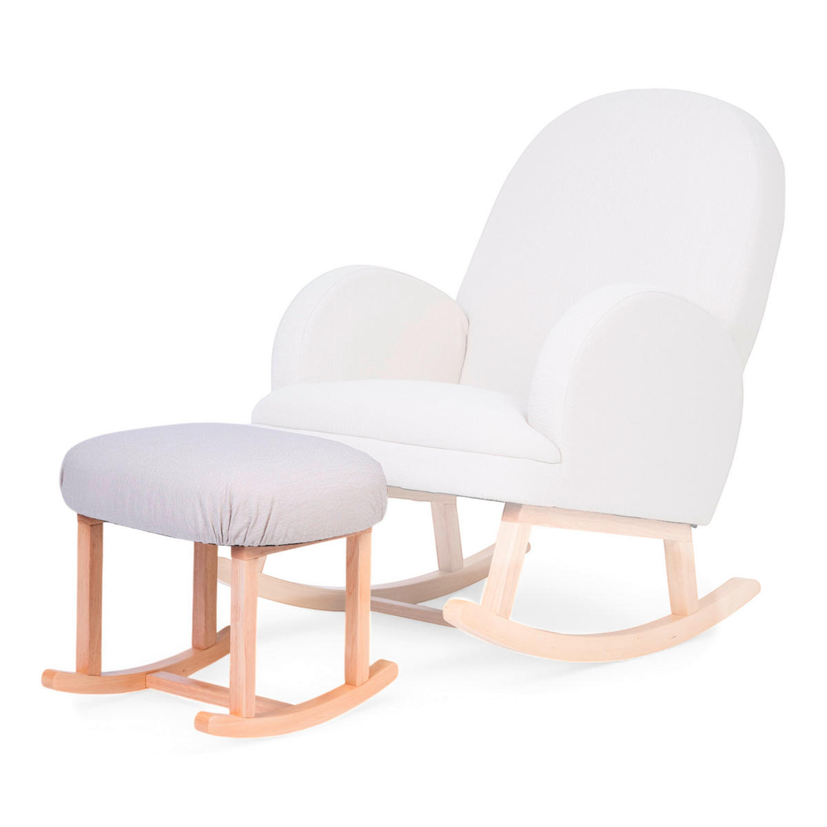 FUßSTÜTZE - Beige, Basics, Holz/Textil (50/38/35cm) - Childhome