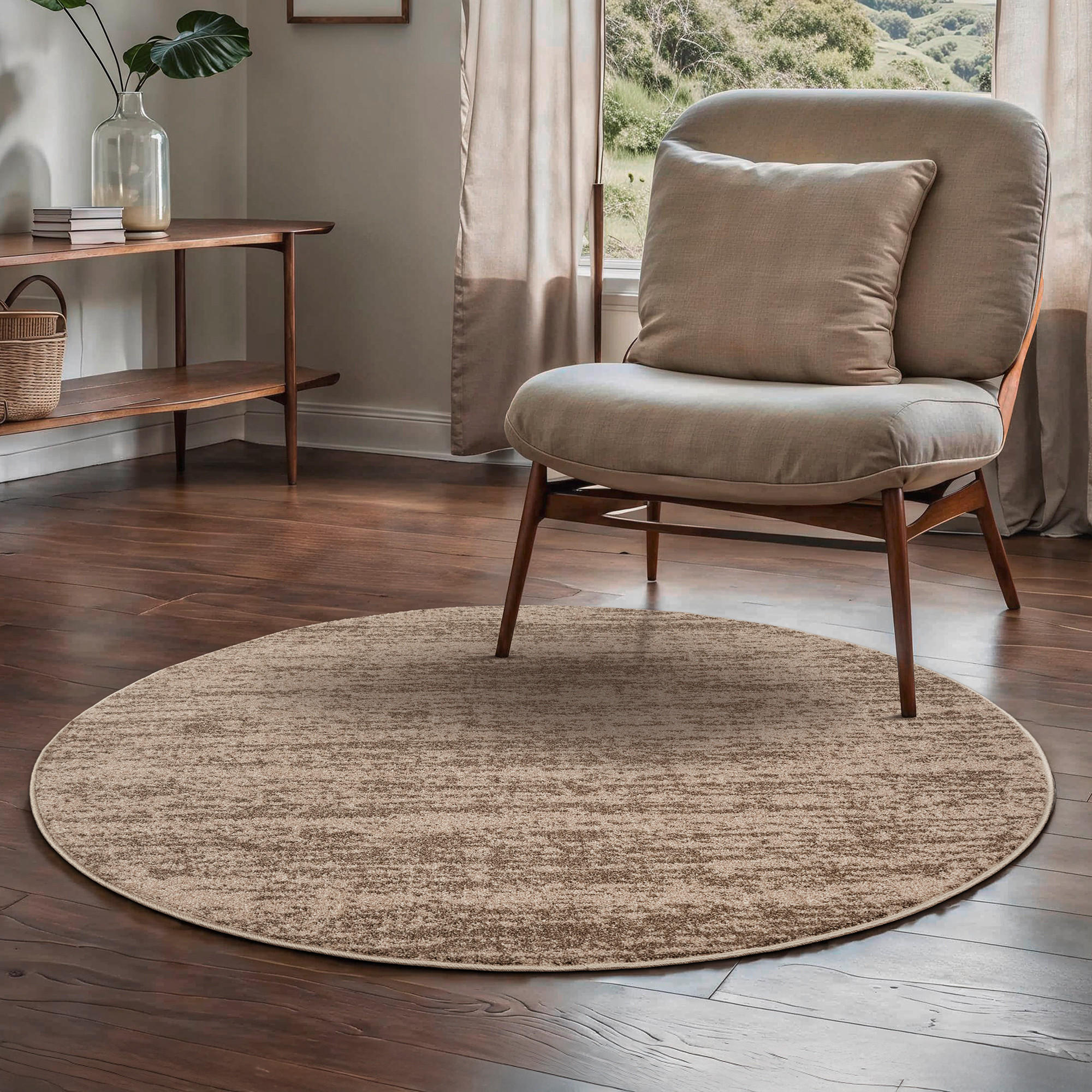 WEBTEPPICH 150 cm Oslo Beige  - Beige, Basics, Kunststoff/Textil (150cm) - Novel