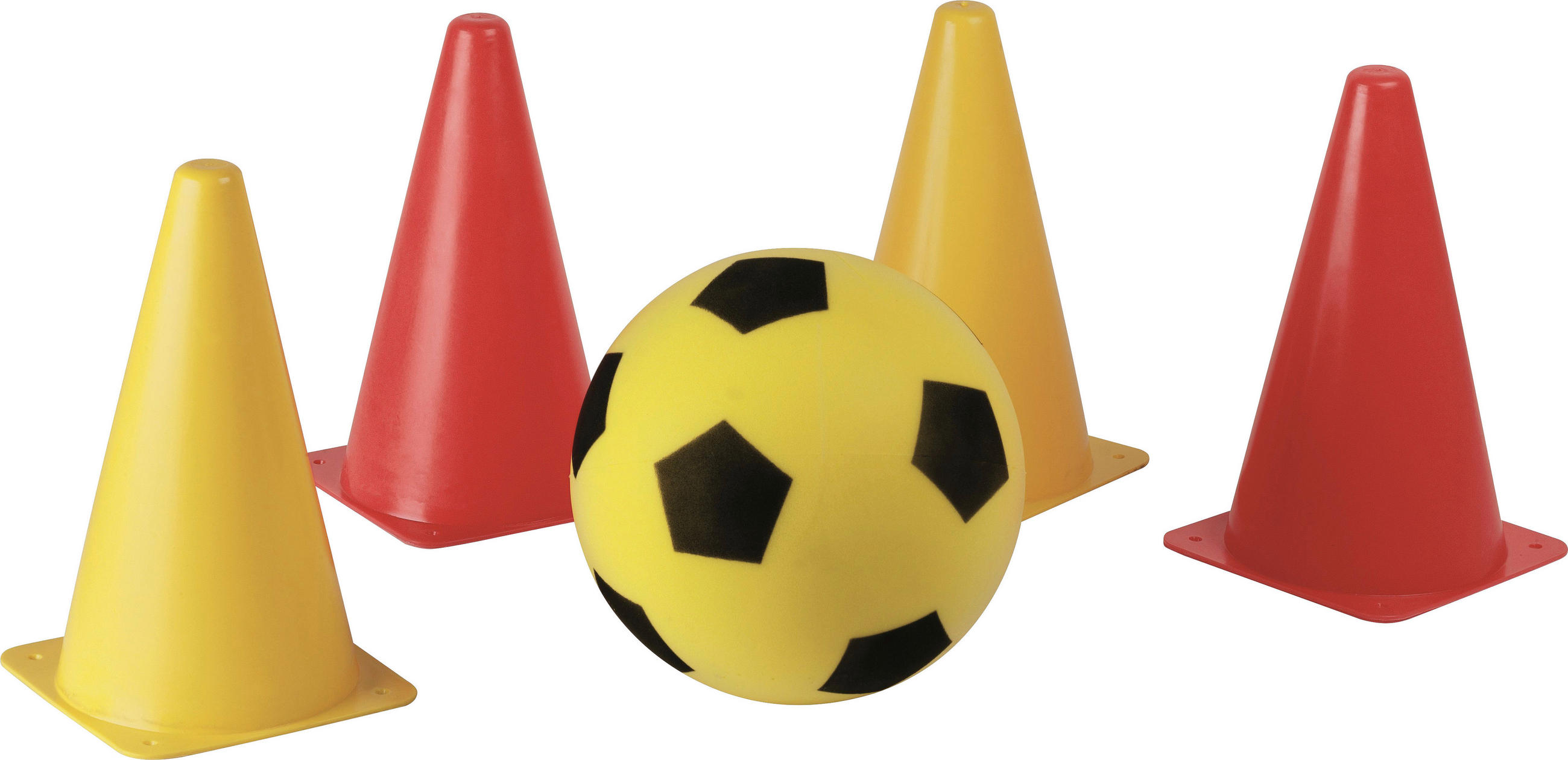 SPORTSET - Gelb/Rot, Basics (45/20/15cm)