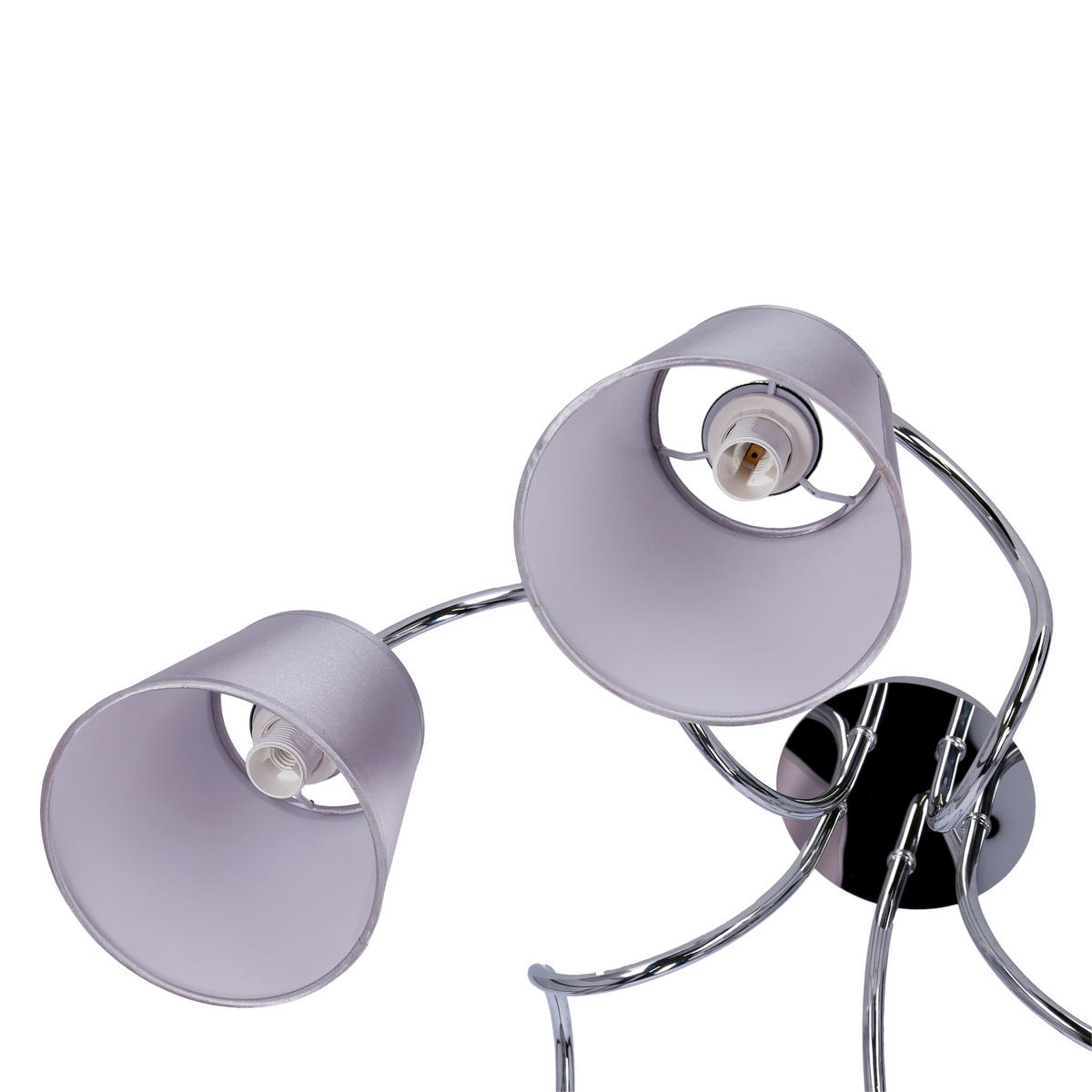 TAKLAMPA Luk 70/70/36 cm  - kromfärg, Klassisk, metall/plast (70/70/36cm)