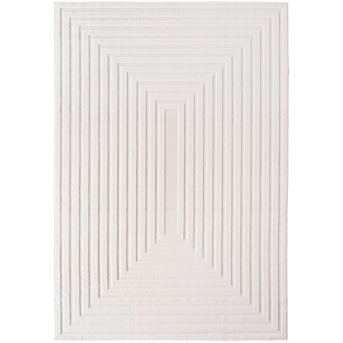 FLACHWEBETEPPICH 280/370 cm Doha Creme  - Creme, Design, Textil (280/370cm)