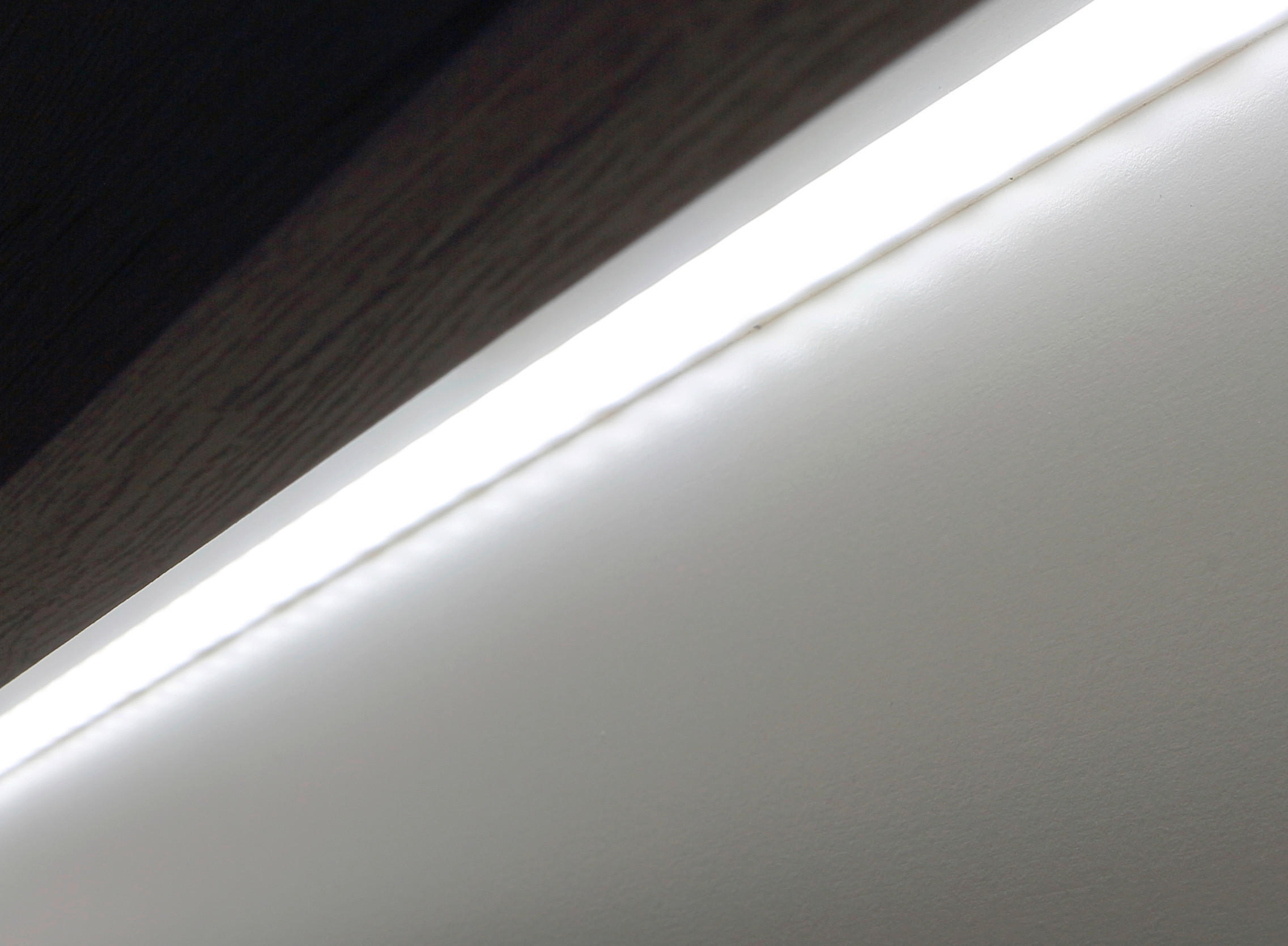 LED-DEKOLEUCHTE 121-189/1/1 cm   - Schwarz/Weiß, Basics, Kunststoff (121-189/1/1cm) - Carryhome