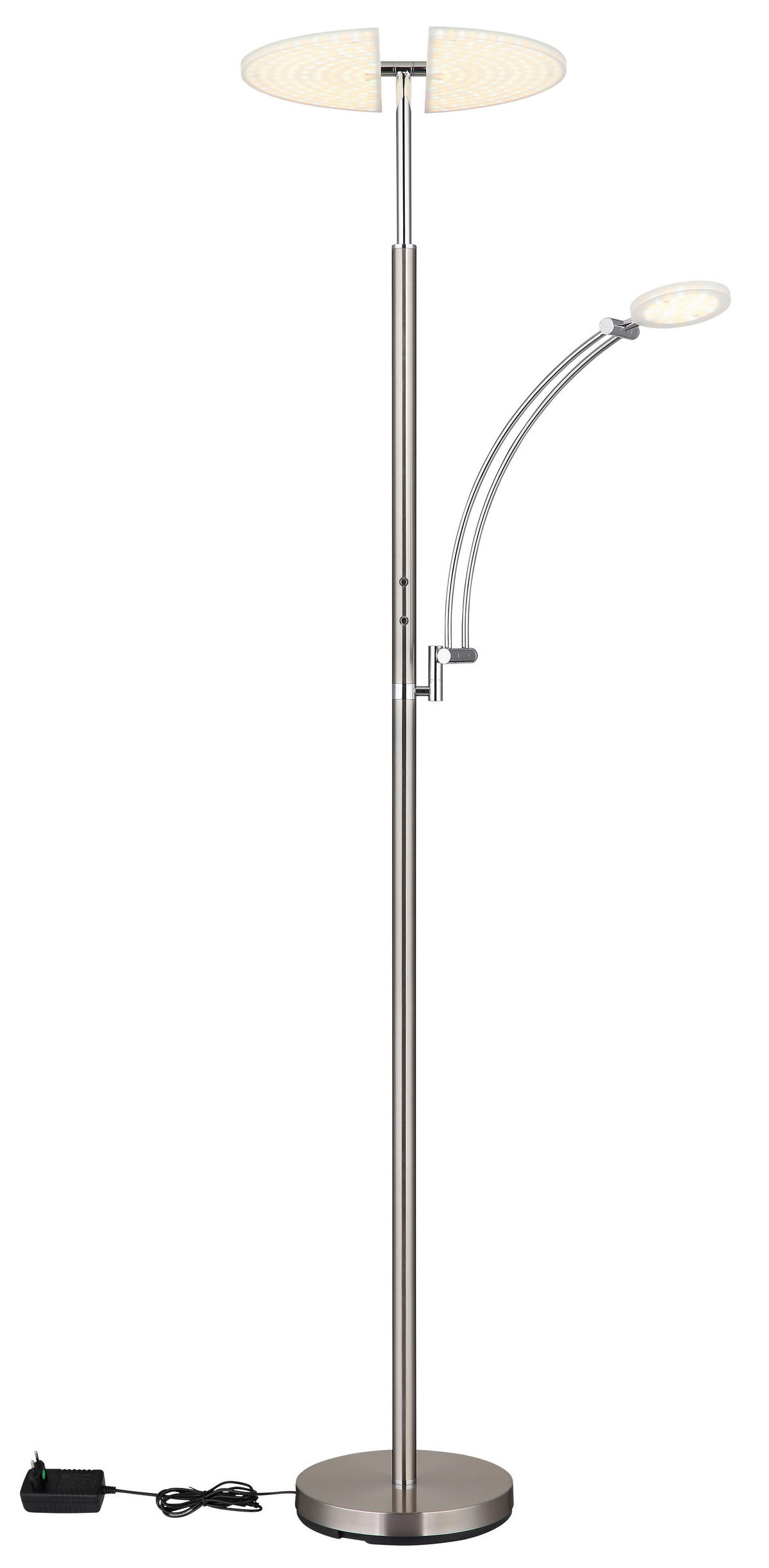 LED-DECKENFLUTER 80/40,5/183 cm    - Schwarz/Weiß, Design, Kunststoff/Metall (80/40,5/183cm)