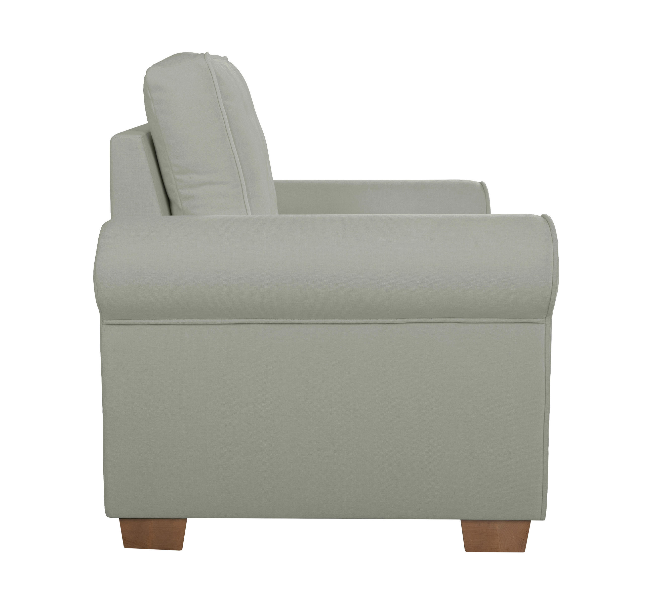 SESSEL in Grau - Buchefarben/Grau, Design, Holz/Textil (93/89/82cm) - MID.YOU