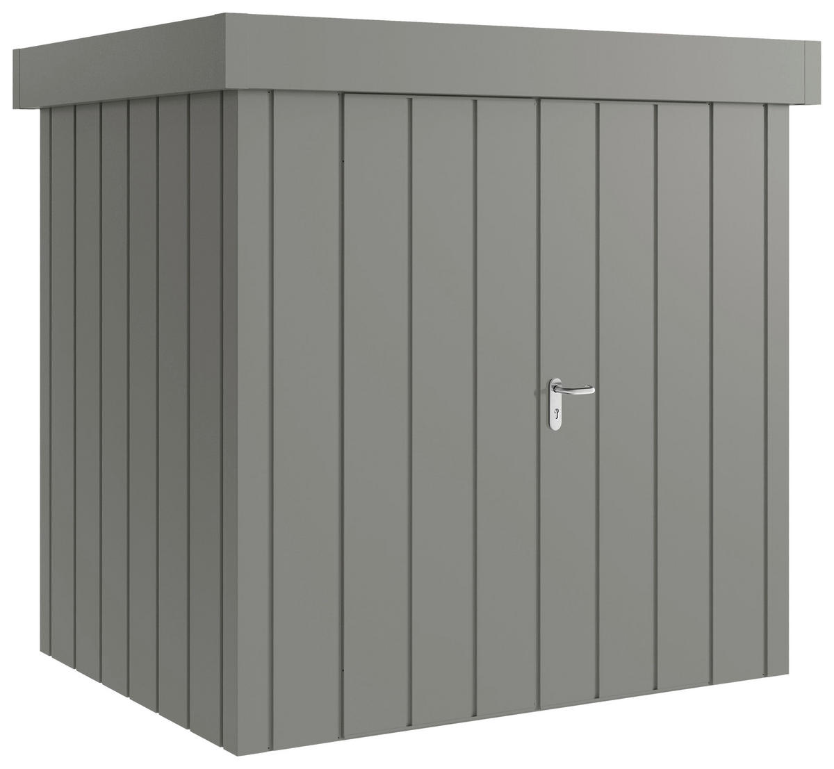 GERÄTEHAUS 229/220/181 cm  - Alufarben, Basics, Metall (229/220/181cm)