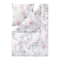 BETTWÄSCHE 2-teilig Impulse Flanell 135/200 cm  - Silberfarben, Design, Textil (135/200cm) - Estella