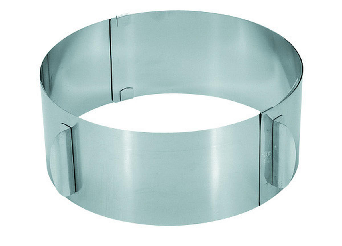 TORTENRING - Edelstahlfarben, Basics, Metall (30/8,5cm) - Gefu