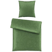 BETTWÄSCHE Satin 200/200 cm  - Jadegrün, Textil (200/200cm) - Novel