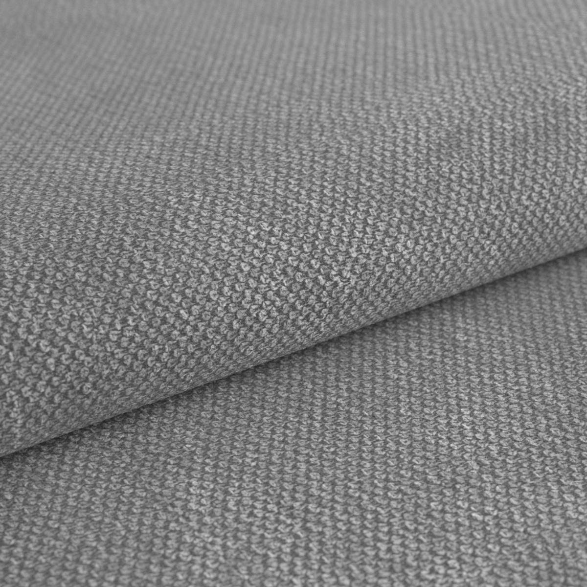 ECKSOFA in Webstoff Grau  - Schwarz/Grau, Design, Kunststoff/Textil (278/187cm) - Livetastic