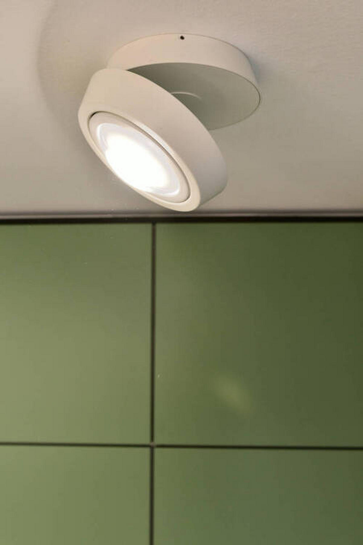 LED-DECKENLEUCHTE 16,0/15,5/7,8 cm   - Weiß, Design, Metall (16,0/15,5/7,8cm)