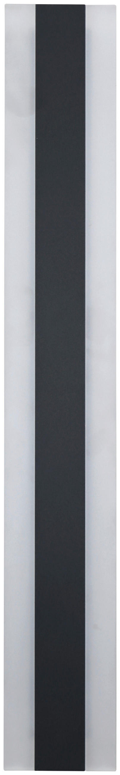 AUßENWANDLEUCHTE 100/9/5 cm   - Anthrazit, Design, Metall (100/9/5cm)