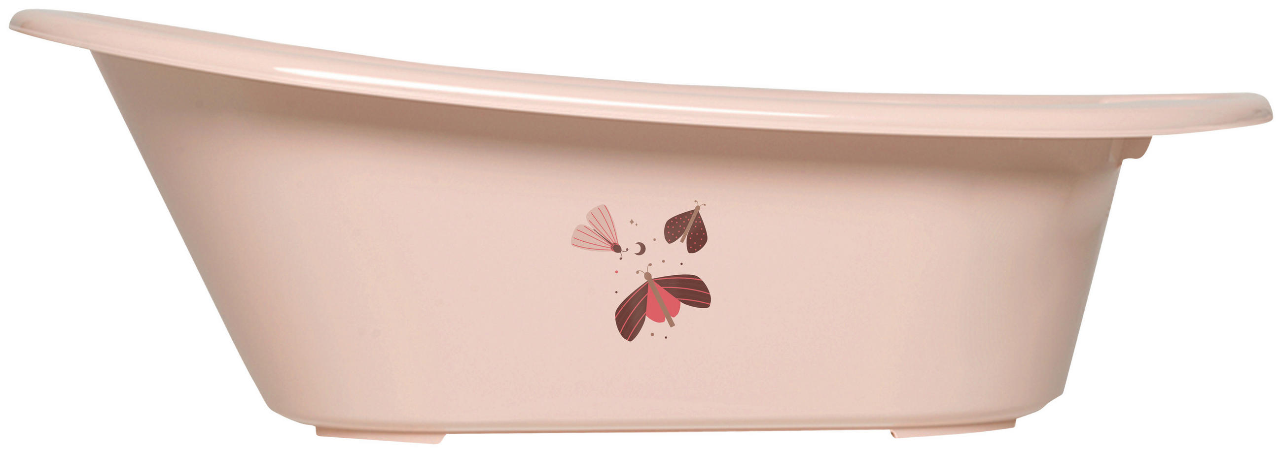 BABAKÁD SWEET BUTTERFLY  - fáradtrózsaszín, Basics, műanyag (86/44/32cm) - Bebe Jou