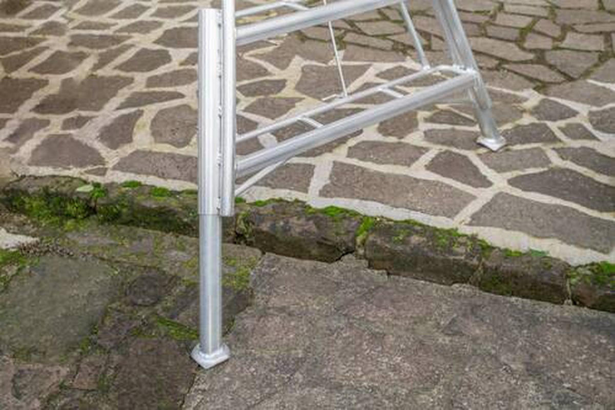 LEITER - Silberfarben, Basics, Metall (210/270/127cm) - Ambia Garden
