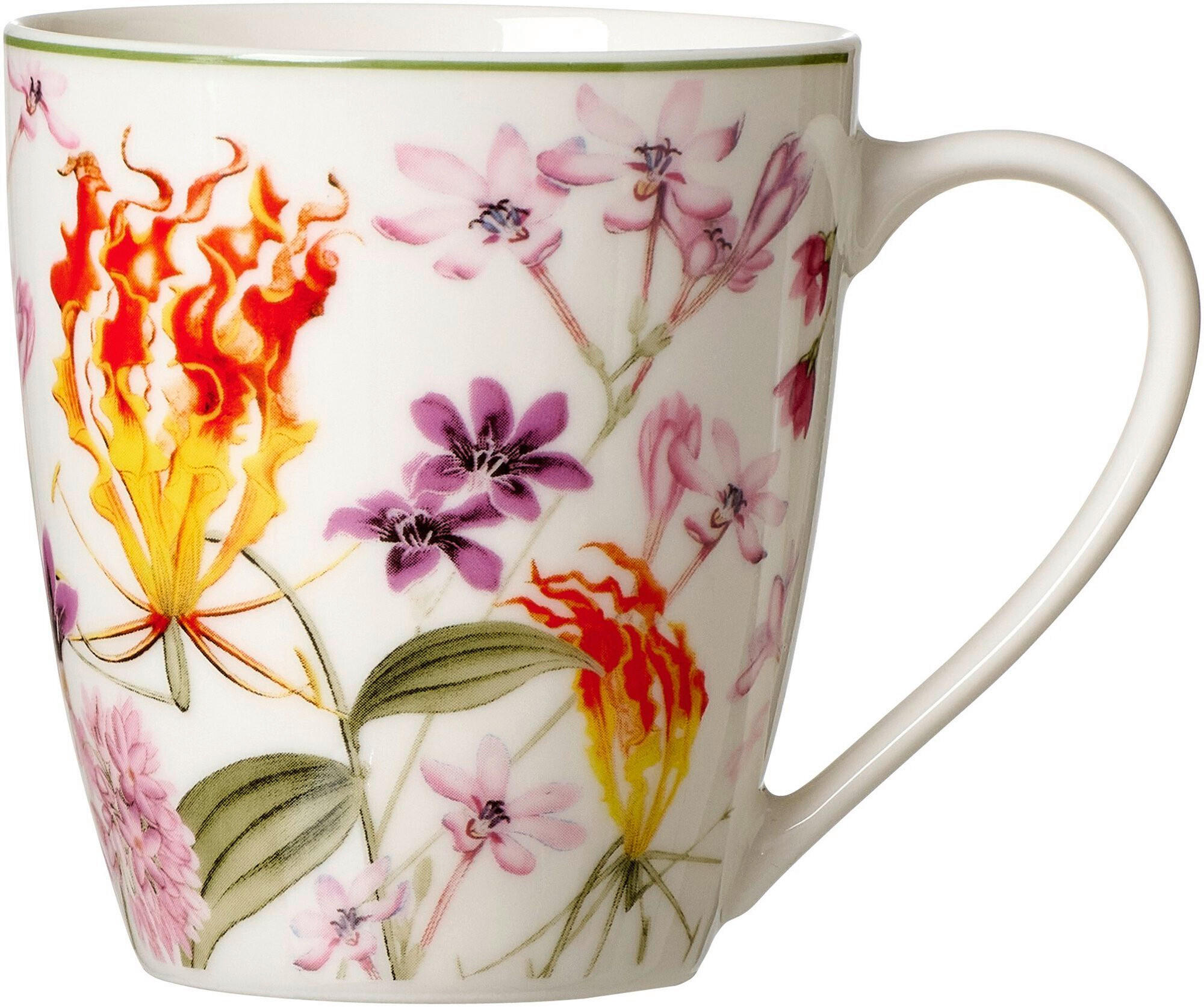 CEAȘCĂ 350 ml  - galben/alb, Trend, ceramică (12/9/10cm) - Ritzenhoff Breker