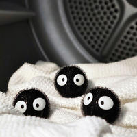 SZÁRÍTÓLABDÁK - fekete/fehér, Basics, műanyag/természetes anyagok (4/15,5/8,9cm) - Kikkerland