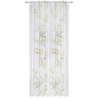 KÉSZFÜGGÖNY áttetsző  - sárga, Design, műanyag (140/245cm) - Esposa