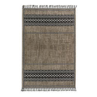 WEBTEPPICH 200/290 cm Ravenna Schwarz, Beige  - Beige/Schwarz, Design, Textil (200/290cm) - Novel