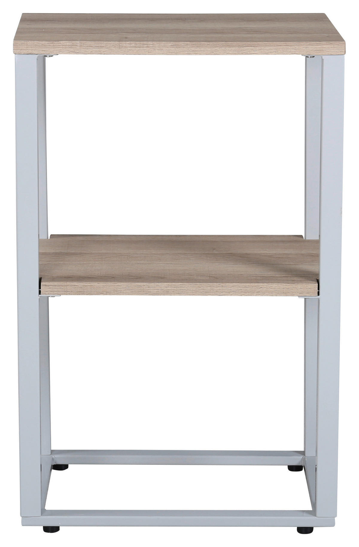 NACHTTISCH 30/70/45 cm  in furniert Grau  - Grau, Design, Holz/Metall (30/70/45cm) - Livetastic