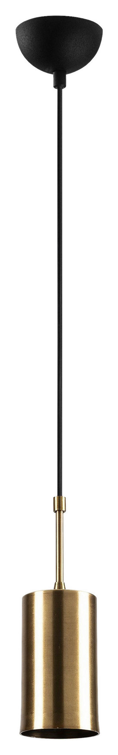 DECKENLEUCHTE 124/9/9 cm   - Goldfarben, Trend, Metall (124/9/9cm) - P & B
