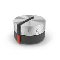 MERILEC ČASA        7/4,5 cm             - barve aluminija, Basics, kovina/umetna masa (7/4,5cm) - Zack