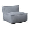 LOUNGESOFA  - Grau, MODERN, Textil (95/80/95cm) - Ambia Garden