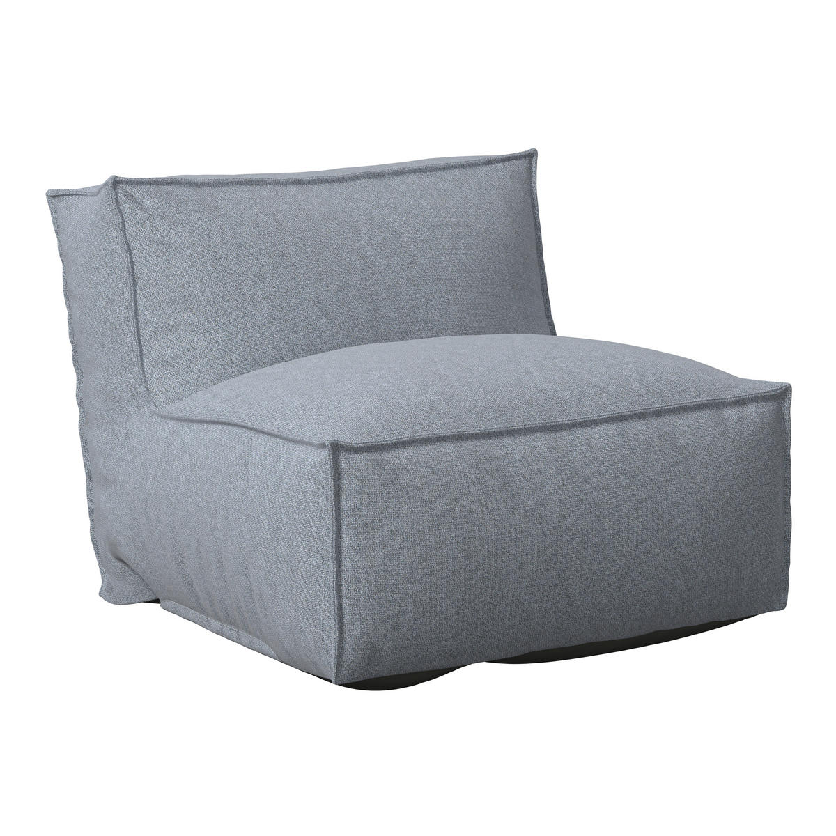 LOUNGESOFA  - Grau, MODERN, Textil (95/80/95cm) - Ambia Garden