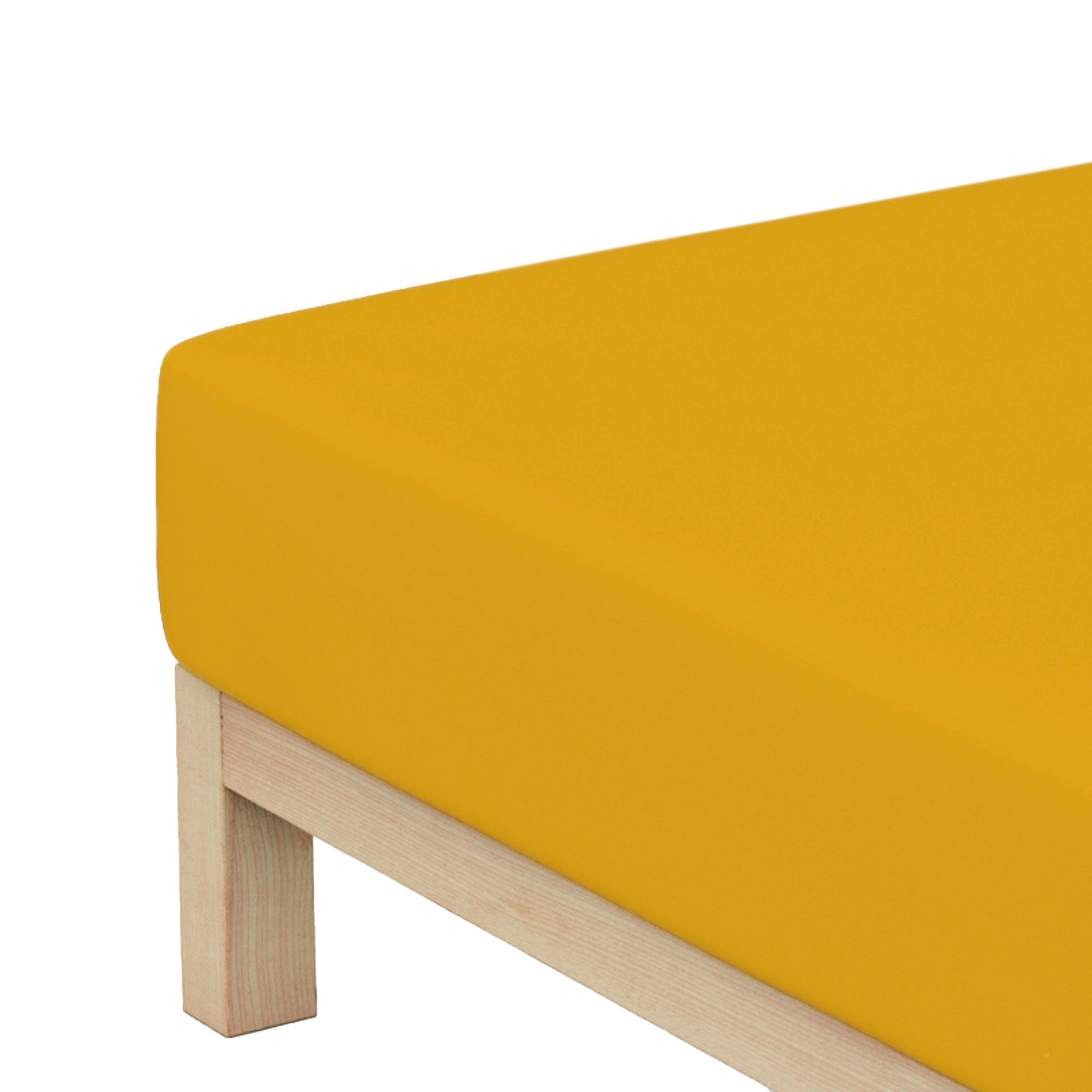 NAPENJALNA RJUHA 140-160/190-200 cm  - temno rumena, Konvencionalno, tekstil (140-160/190-200cm) - Schlafgut