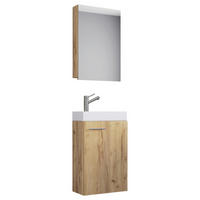 GÄSTEBAD 41 cm  - Honigeiche/Weiß, MODERN, Keramik/Holzwerkstoff (41cm) - MID.YOU