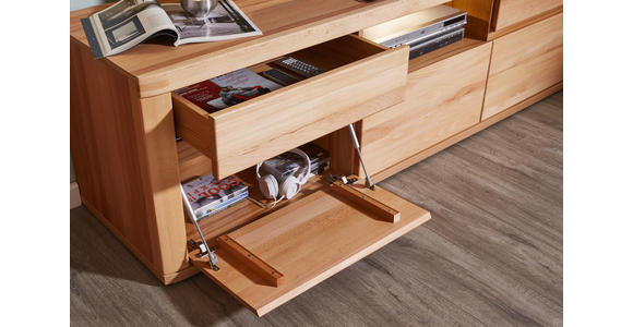 LOWBOARD Timos 194/58/50 cm 2 Schublade(n) Beimöbel erhältlich, stehend  - Alteiche/Grau, KONVENTIONELL, Holz/Holzwerkstoff (194/58/50cm) - Voleo