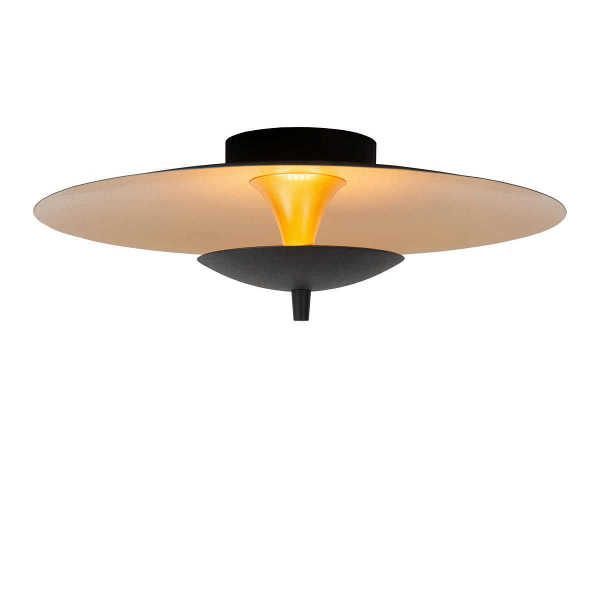 LED-DECKENLEUCHTE 9 W    35/35/12.4 cm  - Design, Metall (35/35/12.4cm) - Lucide