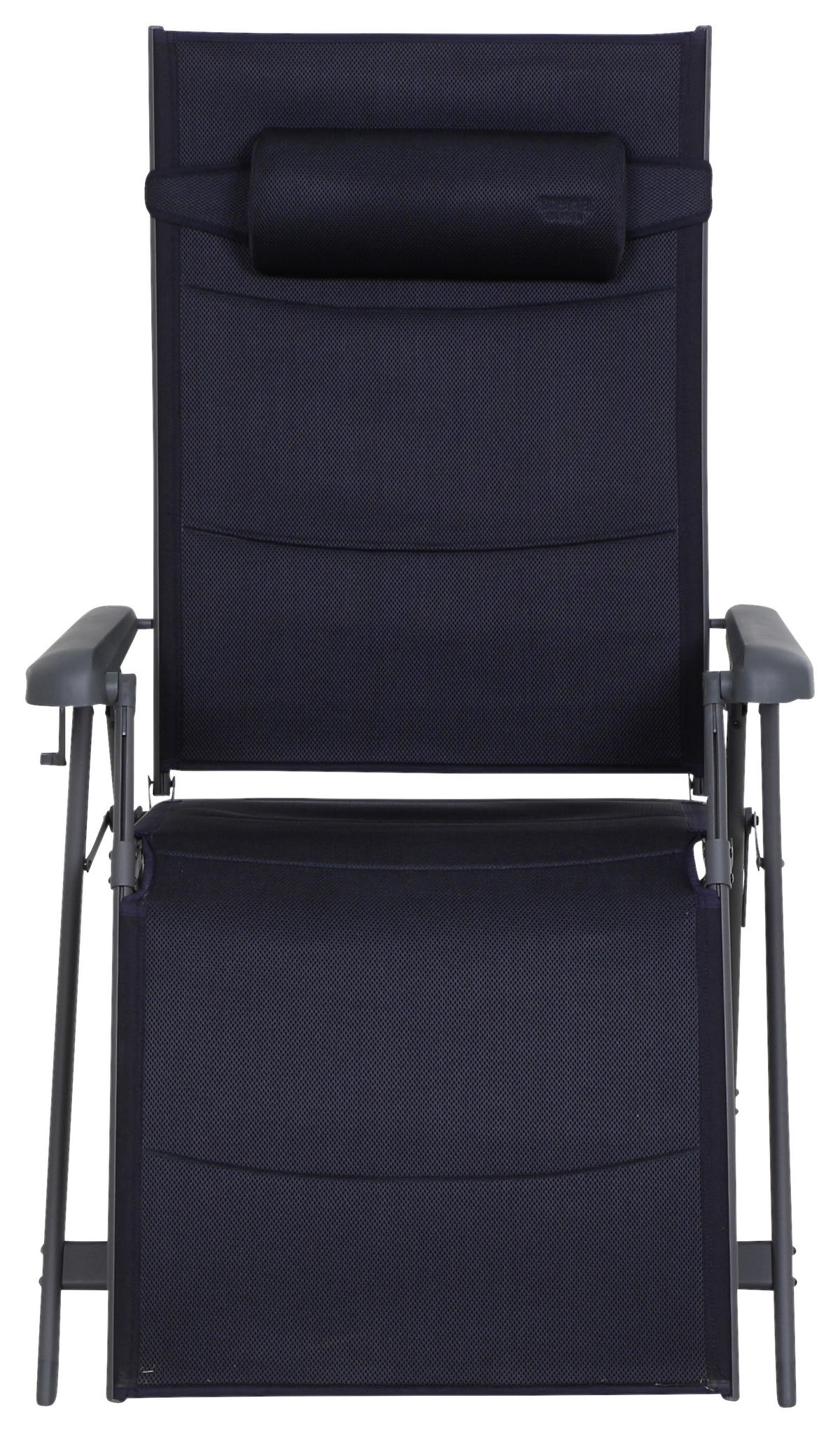 GARTEN-RELAXLIEGE 75/123/91 cm  - Anthrazit, KONVENTIONELL, Textil/Metall (75/123/91cm) - Siena Garden