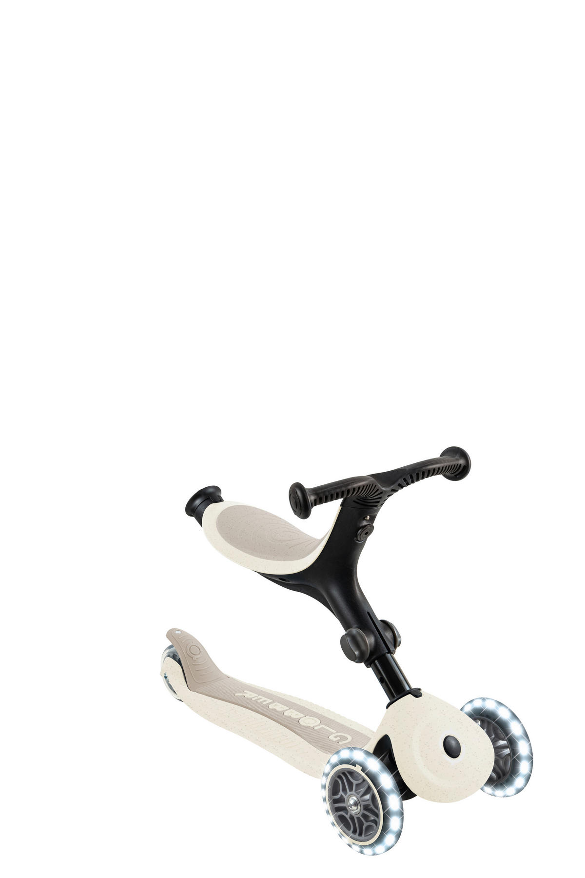 LAUFRAD GO-UP ACTIVE LIGHTS ECO  - Perlmutt, Basics, Kunststoff (67/28/95.5cm) - GLOBBER