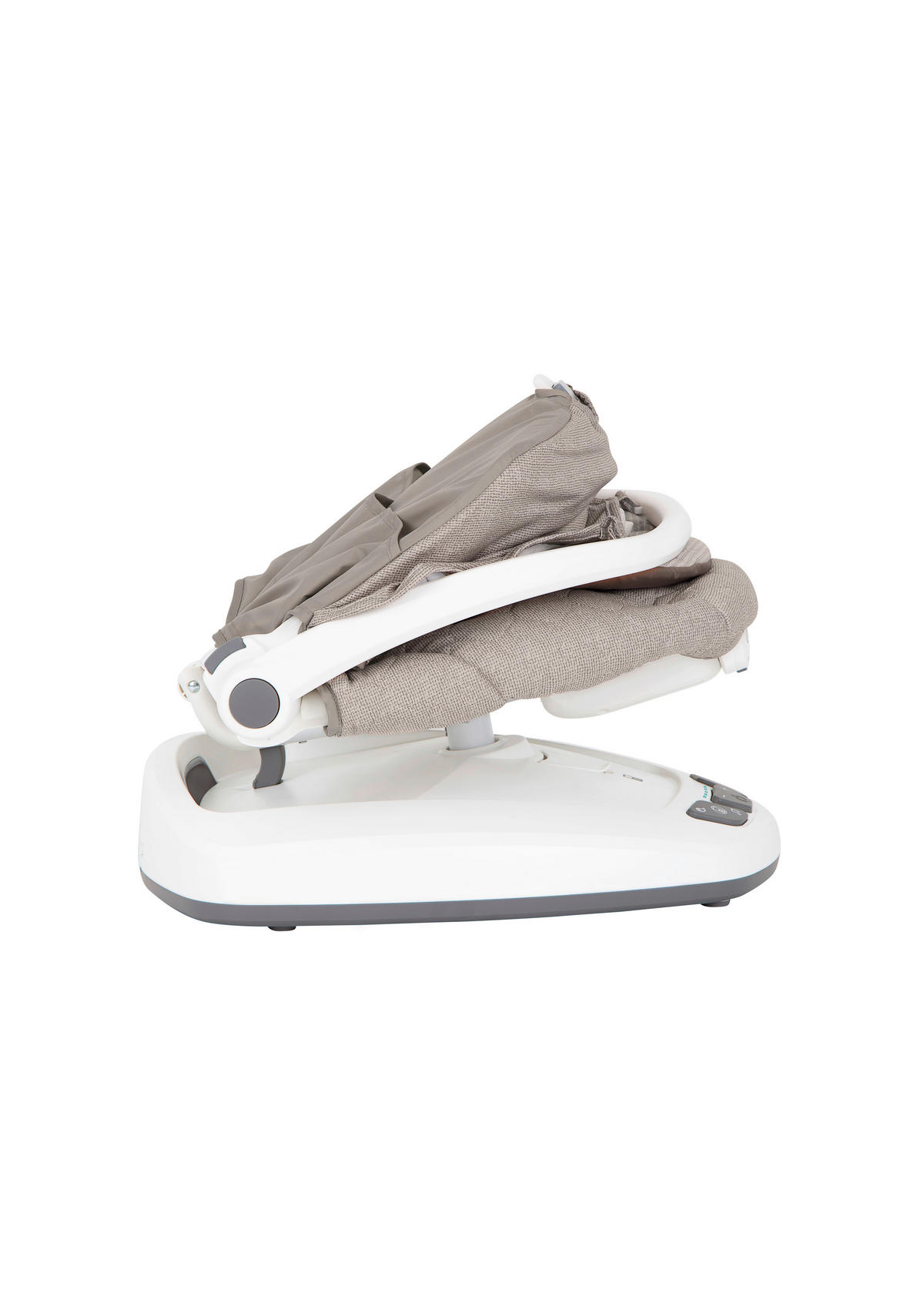 SCHAUKELWIPPE MOVE WITH ME  - Hellgrau/Weiß, Basics, Textil/Metall (69/52,5/67,5cm) - Graco