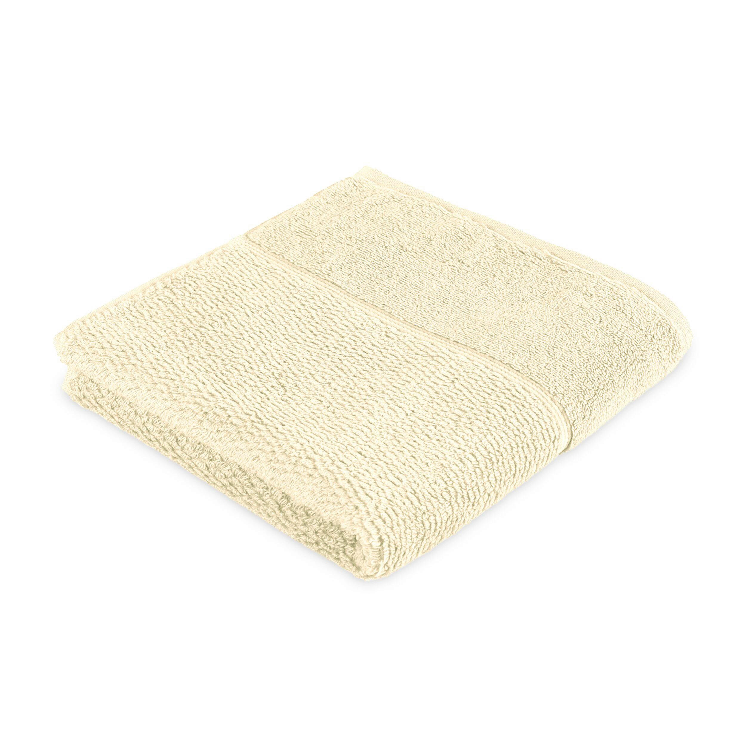 HANDTUCH FROTTANA PEARL Elfenbein  - Elfenbein, Basics, Textil (50/100cm) - Moeve