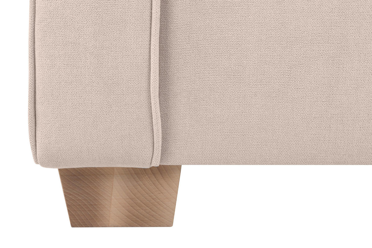 SESSEL in Beige  - Beige/Buchefarben, Design, Holz/Textil (93/89/82cm) - MID.YOU
