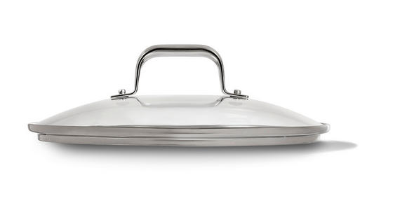 KOCHTOPFSET 3-teilig  - Klar/Edelstahlfarben, Basics, Glas/Metall - Homeware Profession.