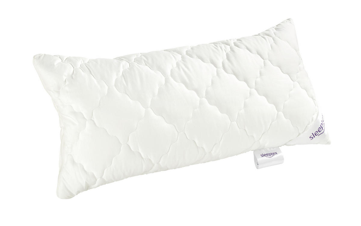 KOPFPOLSTER 40/80 cm   - Weiß, Basics, Textil (40/80cm) - Sleeptex
