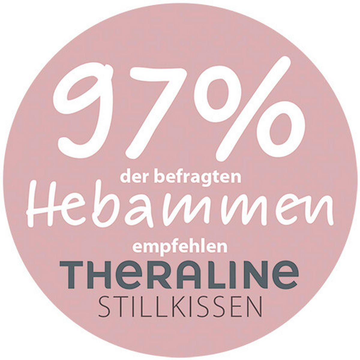 STILLKISSEN 190 cm Das Original Theraline   - Taupe, Basics, Textil (190cm) - Theraline