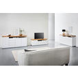 SIDEBOARD 170/92/41,5 cm  - Eichefarben/Weiß, KONVENTIONELL, Holz/Holzwerkstoff (170/92/41,5cm) - Novel