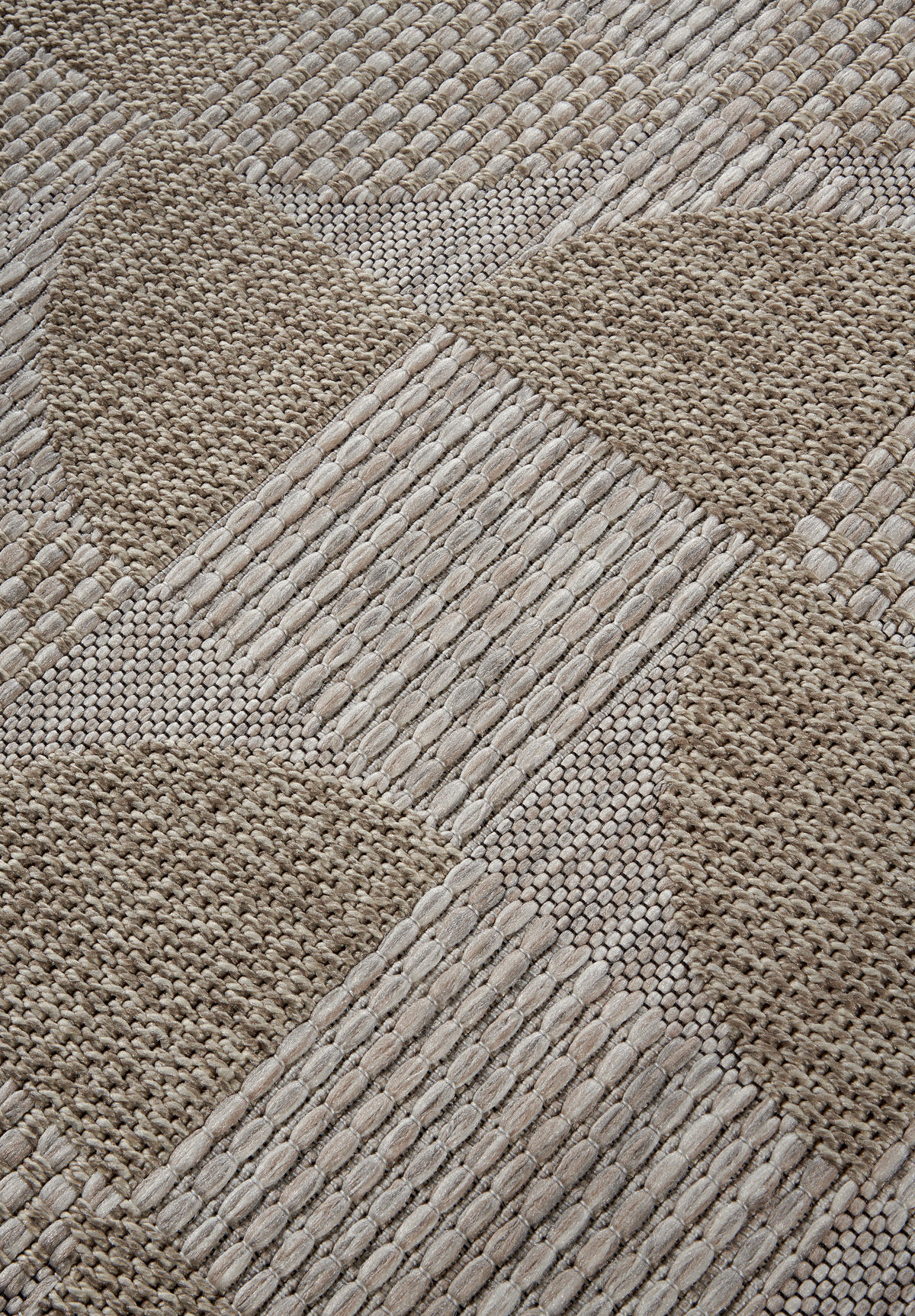 OUTDOORTEPPICH 155/230 cm Kollektion 1836 Hellbraun  - Hellbraun, Design, Kunststoff (155/230cm) - Villeroy & Boch